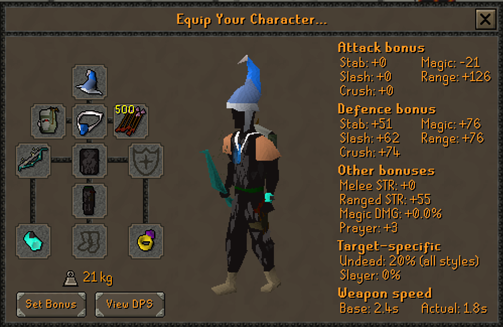 40 Defence - Optimal Zerker setup with Salve
