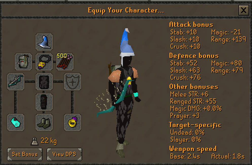 40 Defence - Optimal Zerker setup with Avarice
